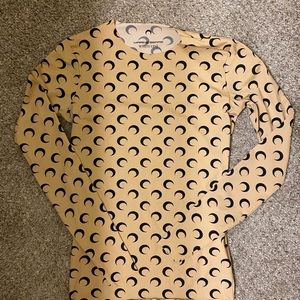 Marine Serre Second skin moon top
